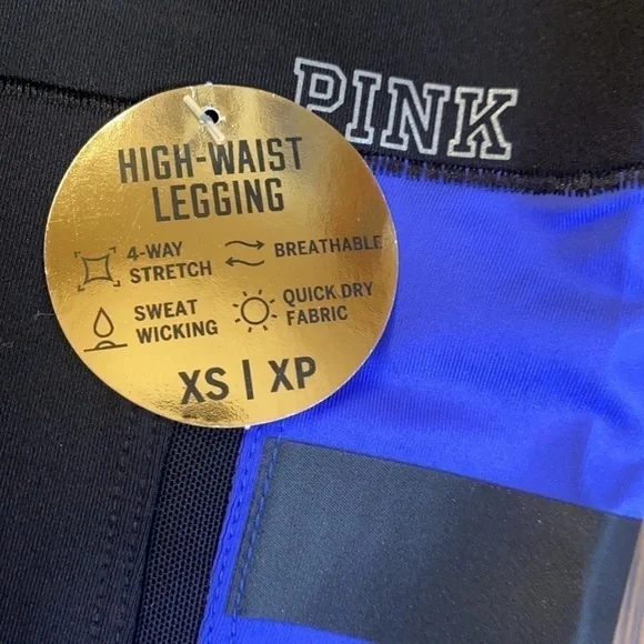 VS PINK Bonded Leggings - Black - Picture 7 of 9